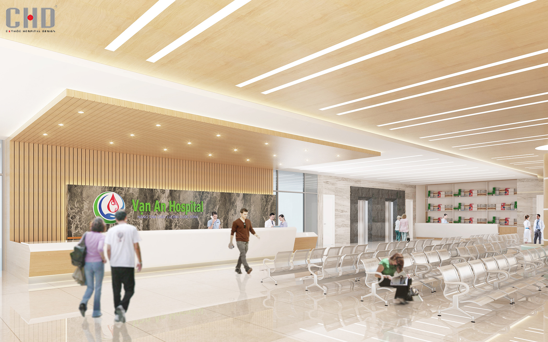 Thiết kế Bệnh viện Đa khoa Quốc Tế Vạn An